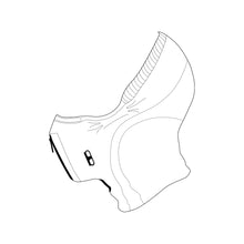 Kép betöltése a galériamegjelenítőbe: Z9H Thermo, pára mentes fél balaclava, 3D légzővel és zipzárral